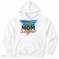 Retro Hot Mom Summer 80s Hot Mom Summer Vacation Hoodie thumb 0