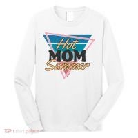 Retro Hot Mom Summer 80s Hot Mom Summer Vacation Long Sleeve Shirt thumb 0