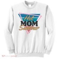 Retro Hot Mom Summer 80s Hot Mom Summer Vacation Sweatshirt thumb 0