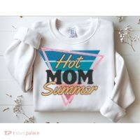 Retro Hot Mom Summer 80s Hot Mom Summer Vacation Sweatshirt thumb 2