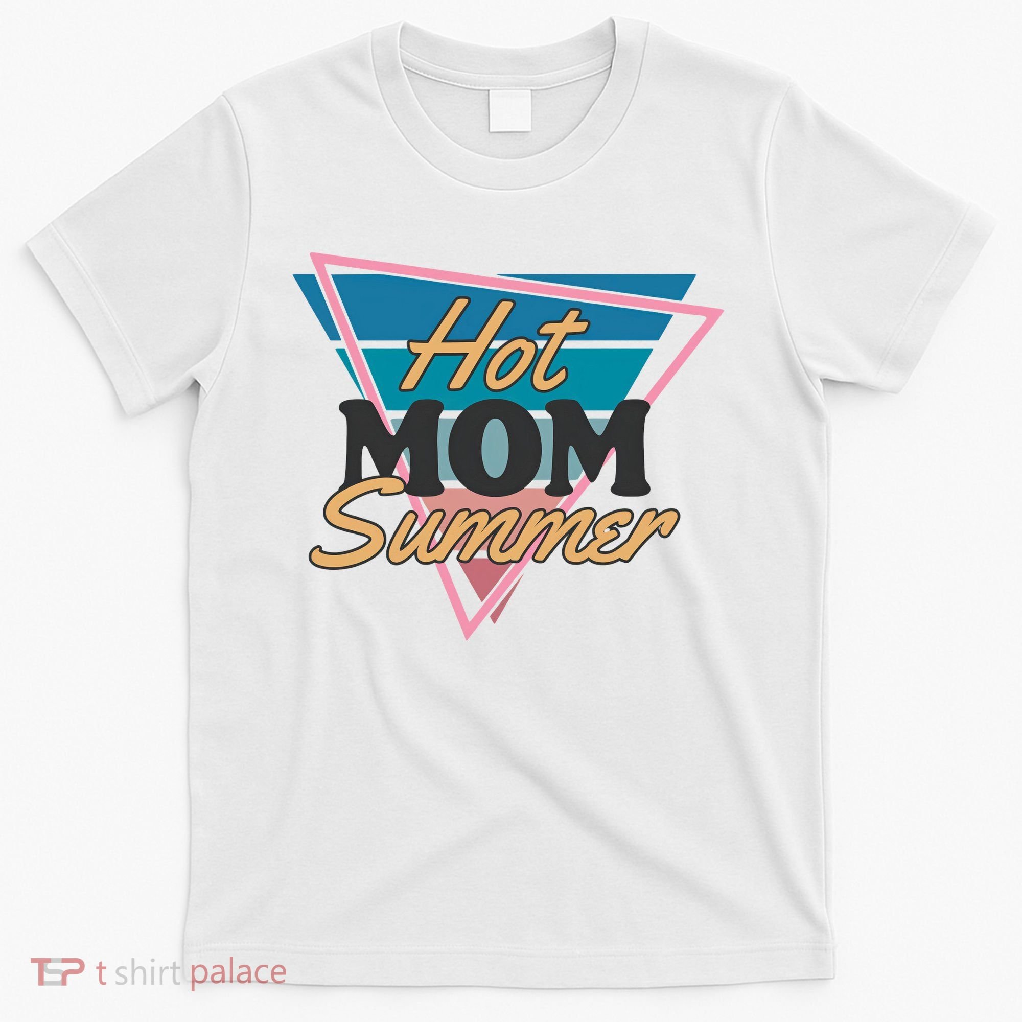 Retro Hot Mom Summer 80s Hot Mom Summer Vacation T-Shirt