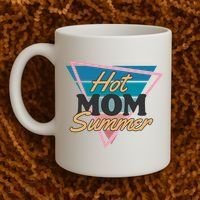 Retro Hot Mom Summer 80s Hot Mom Summer Vacation Coffee Mug thumb 2