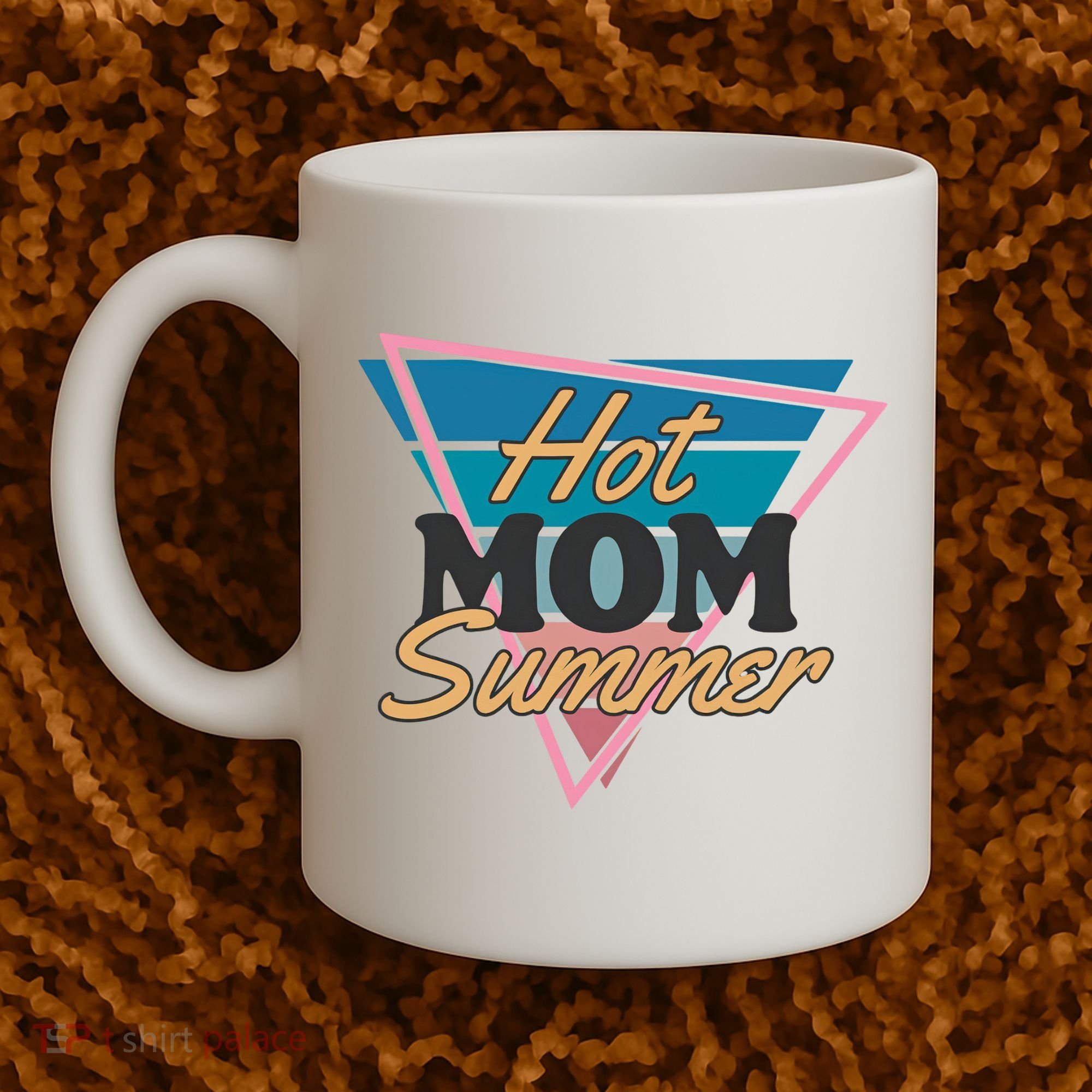 Retro Hot Mom Summer 80s Hot Mom Summer Vacation Coffee Mug
