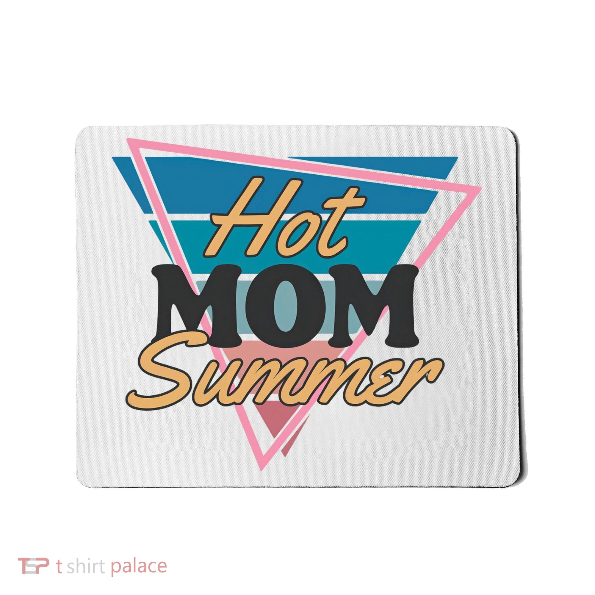 Retro Hot Mom Summer 80s Hot Mom Summer Vacation Mousepad