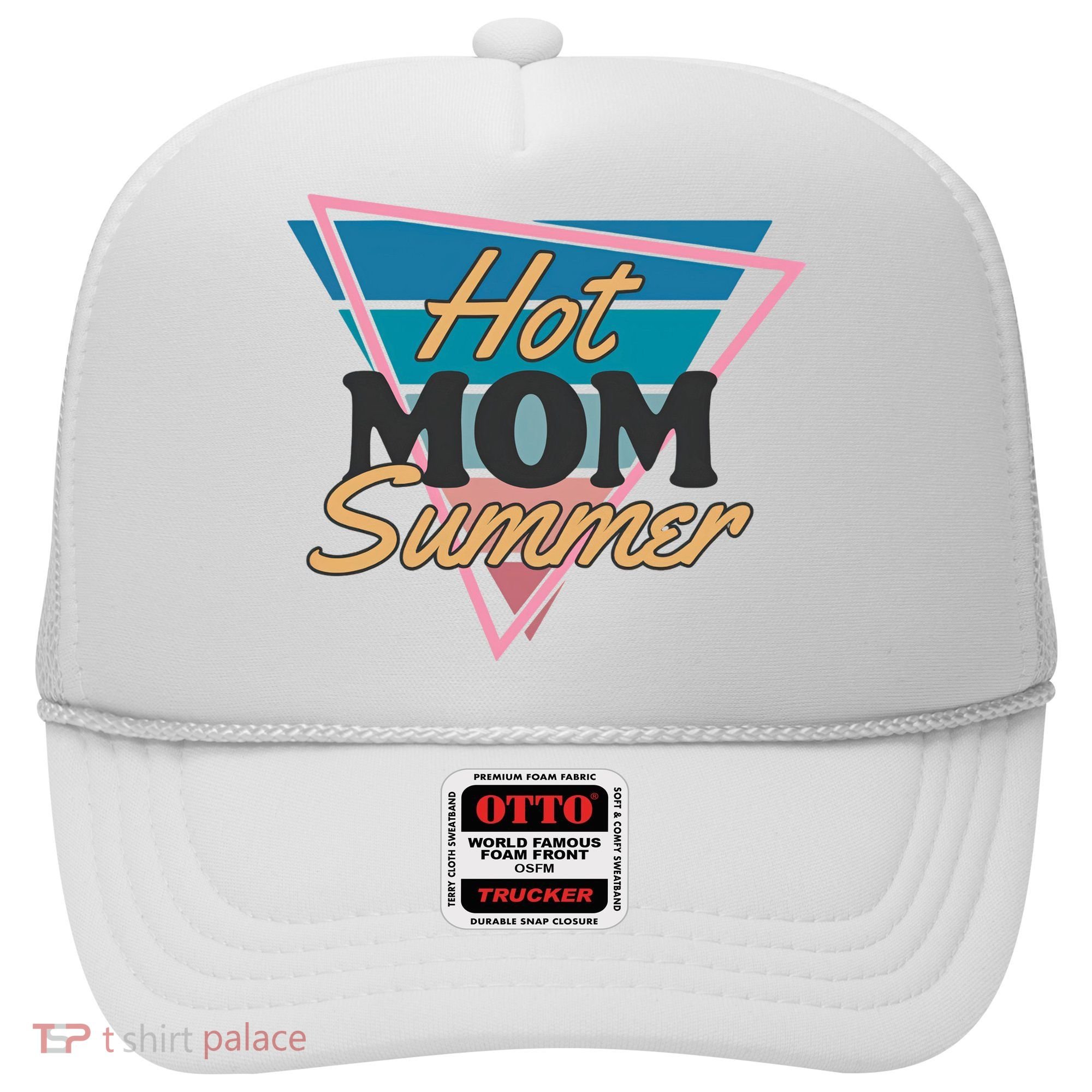 Retro Hot Mom Summer 80s Hot Mom Summer Vacation Hat