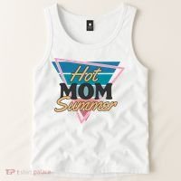 Retro Hot Mom Summer 80s Hot Mom Summer Vacation Tank Top thumb 2