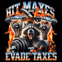 Raccoon Hit Maxes Evade Taxes Coffee Mug thumb 5