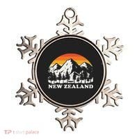 Retro Hiking Mountains New Zealand Ornament thumb 0