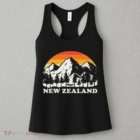 Retro Hiking Mountains New Zealand Women's Tank Top thumb 3