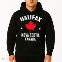 retro Halifax nova scotia canada flag Hoodie thumb 2