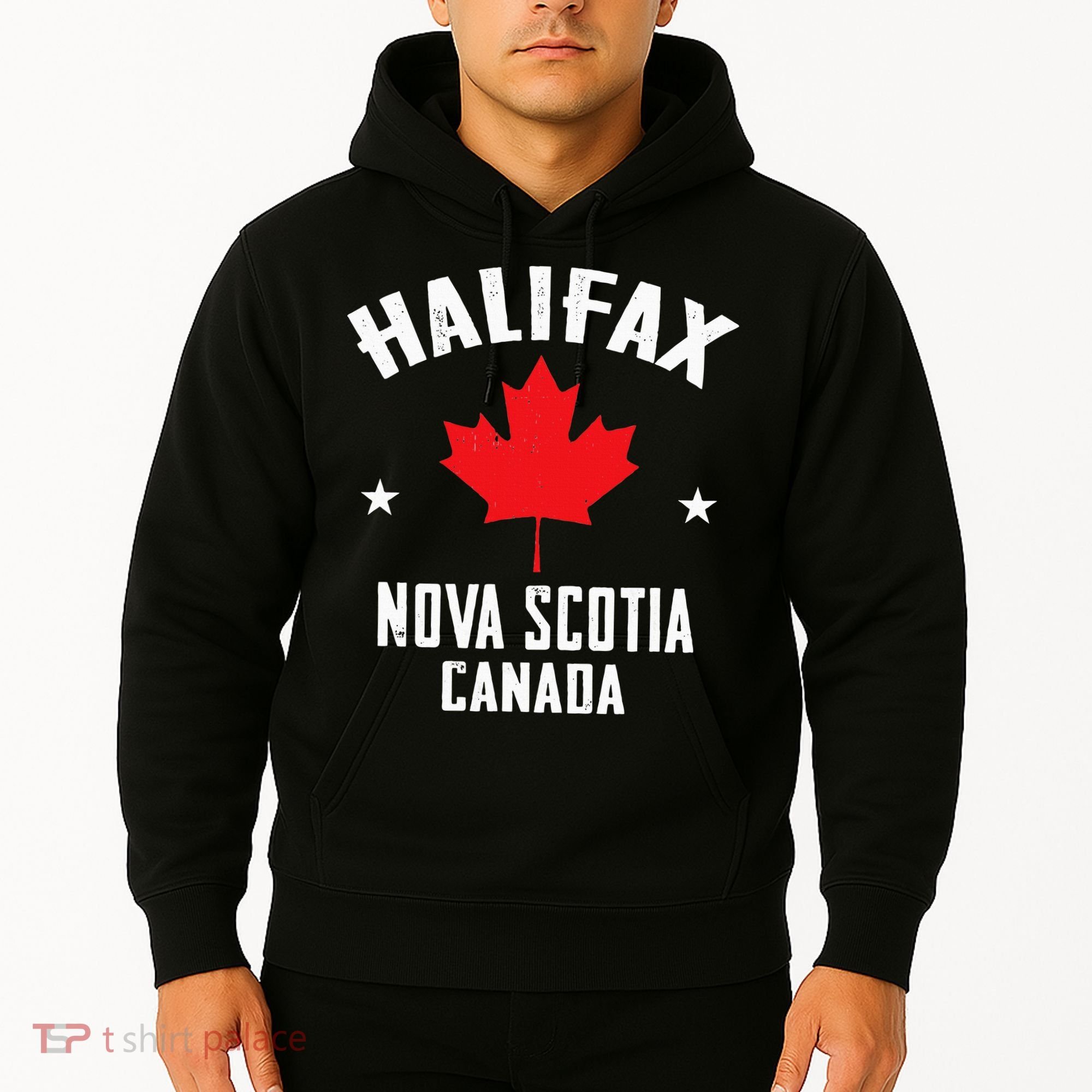 retro Halifax nova scotia canada flag Hoodie