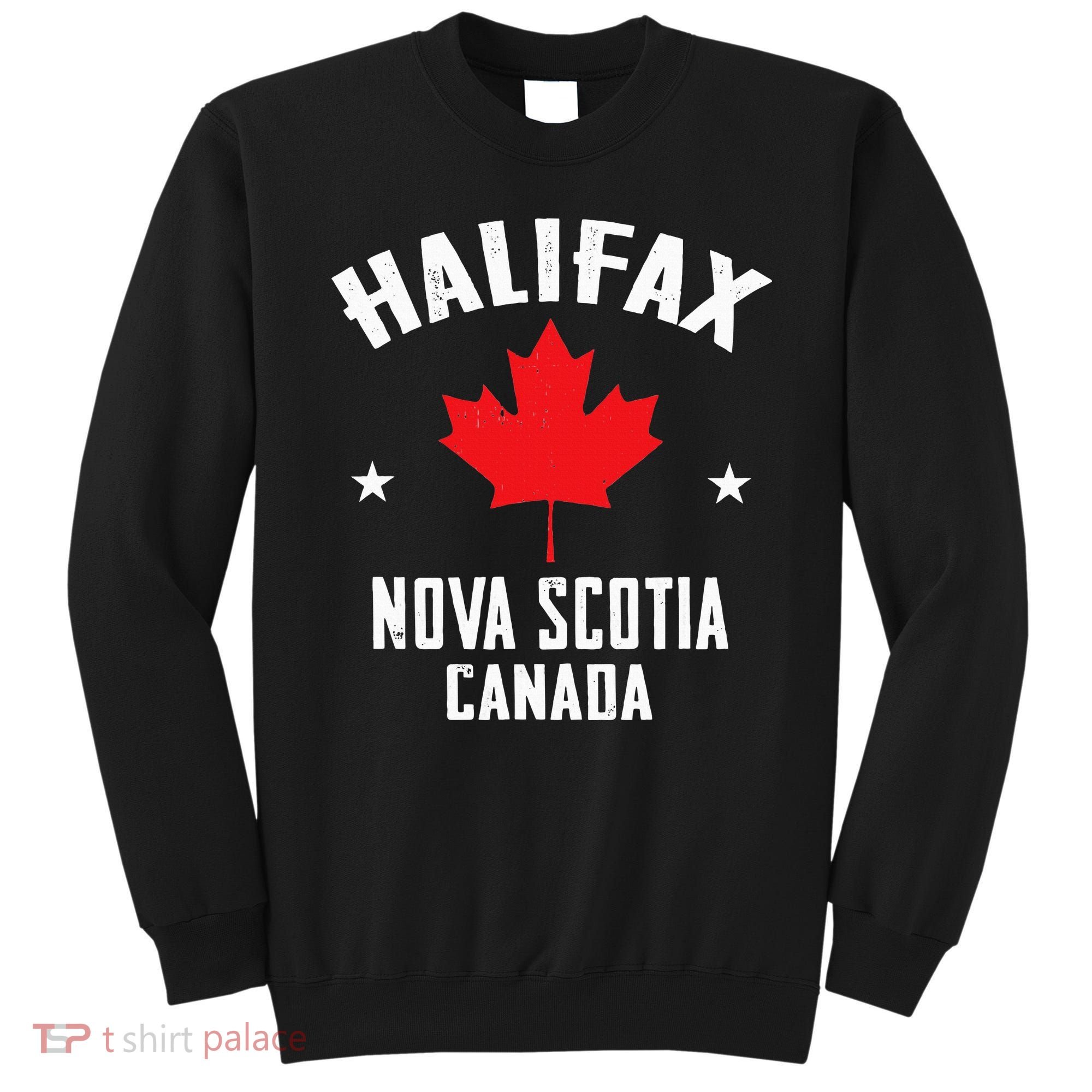 retro Halifax nova scotia canada flag Sweatshirt