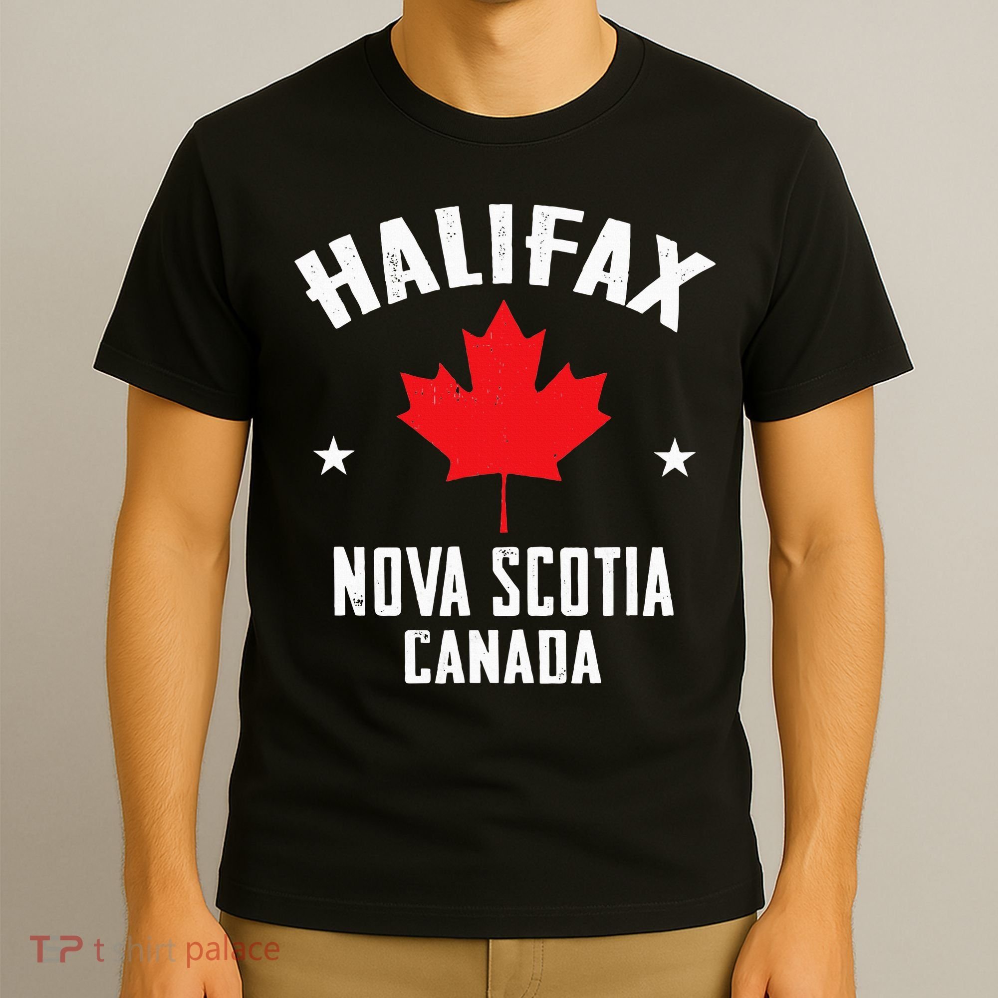 retro Halifax nova scotia canada flag T-Shirt