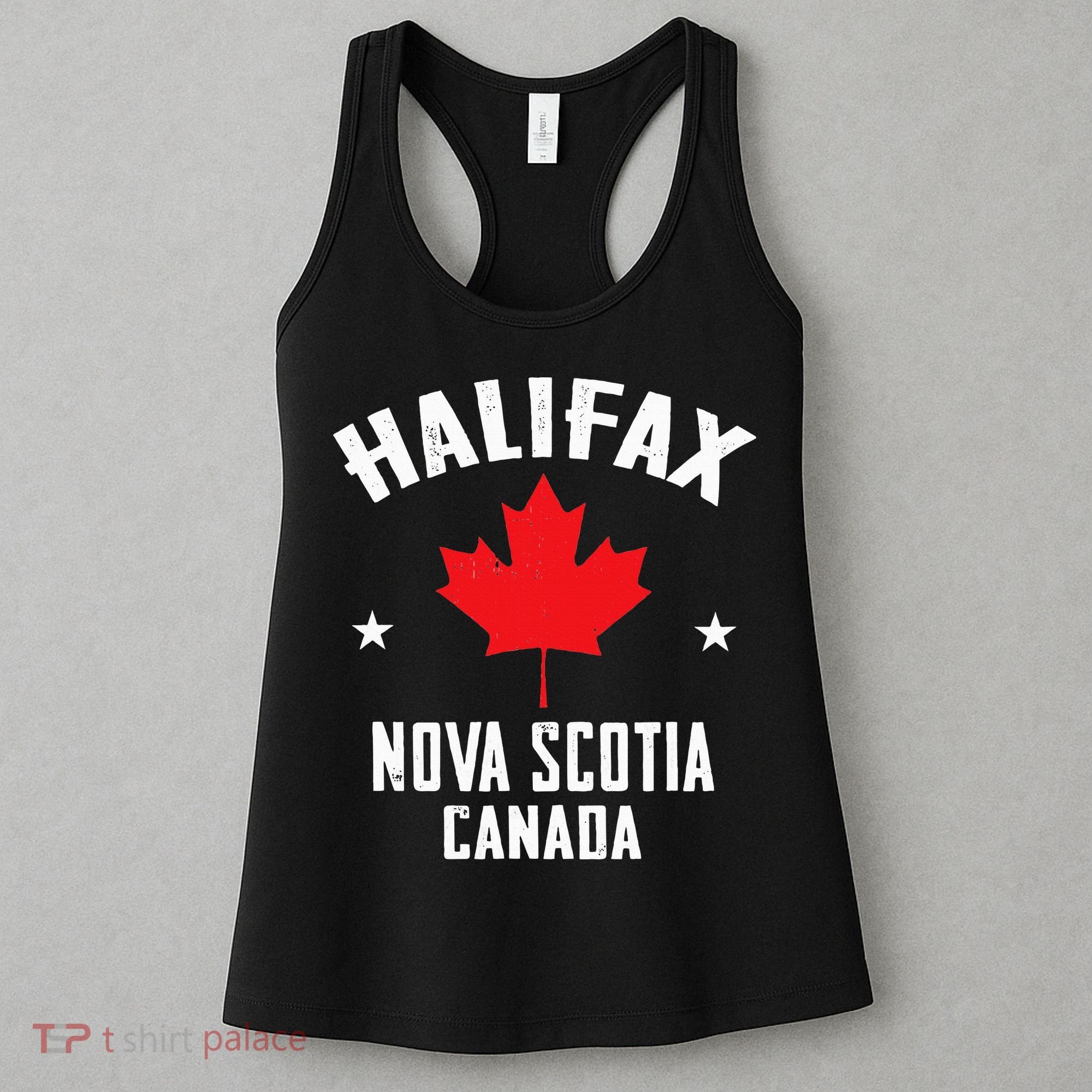 retro Halifax nova scotia canada flag Women's Tank Top