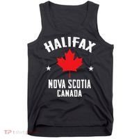 retro Halifax nova scotia canada flag Tank Top thumb 0