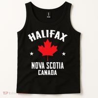 retro Halifax nova scotia canada flag Tank Top thumb 2