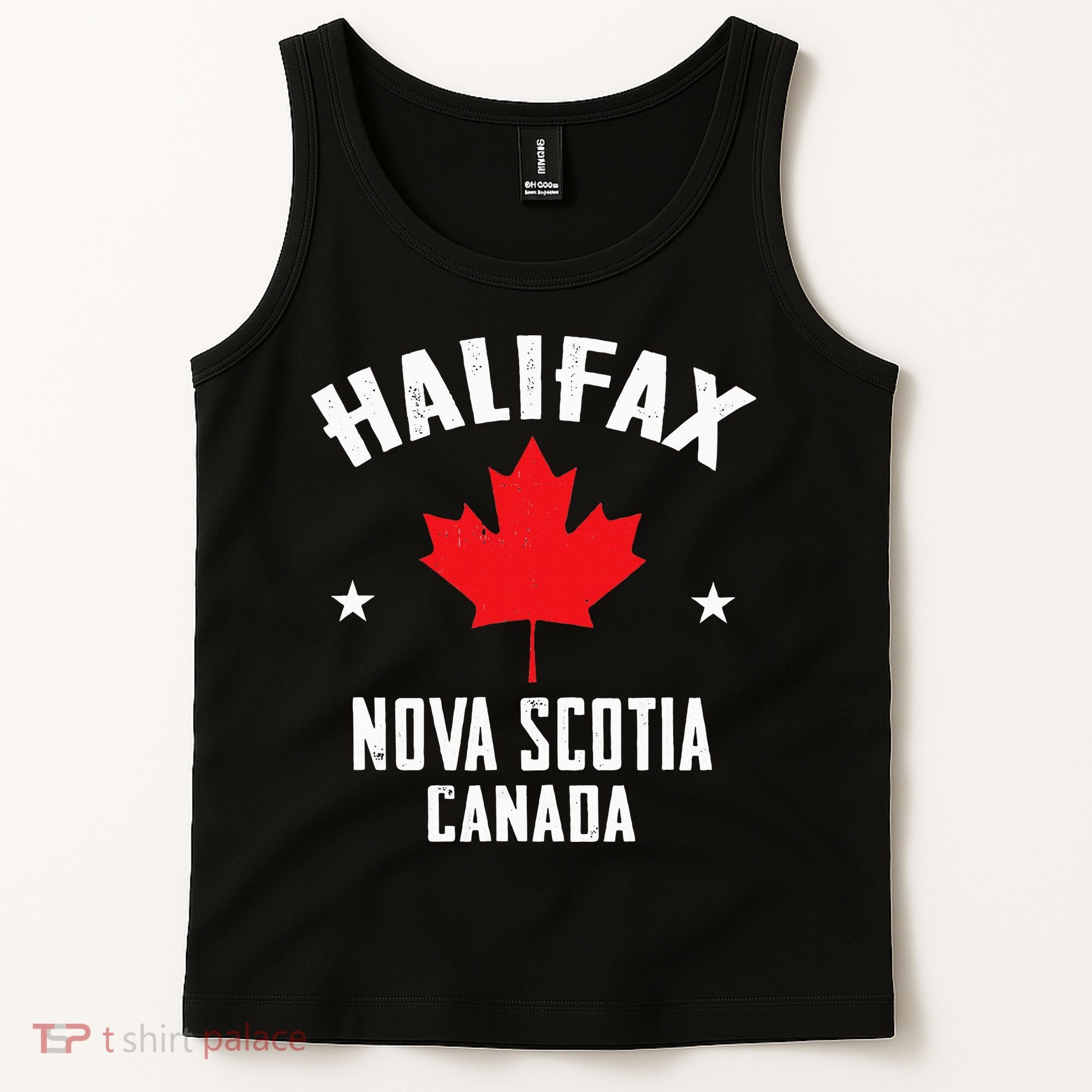 retro Halifax nova scotia canada flag Tank Top