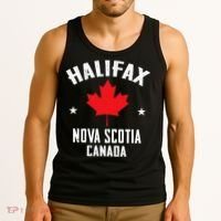 retro Halifax nova scotia canada flag Tank Top thumb 3