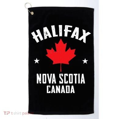 retro Halifax nova scotia canada flag Golf Towel