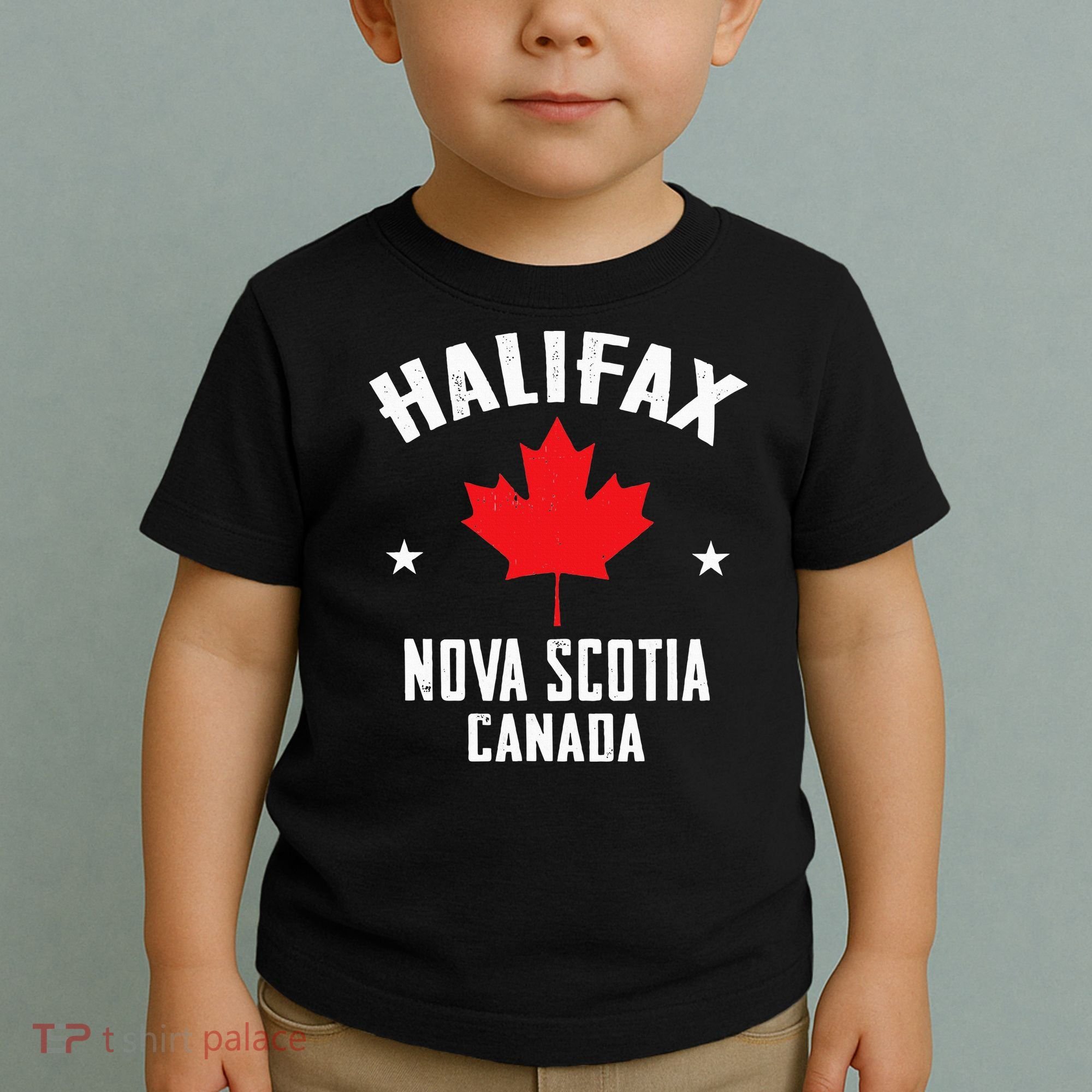retro Halifax nova scotia canada flag Toddler T-Shirt