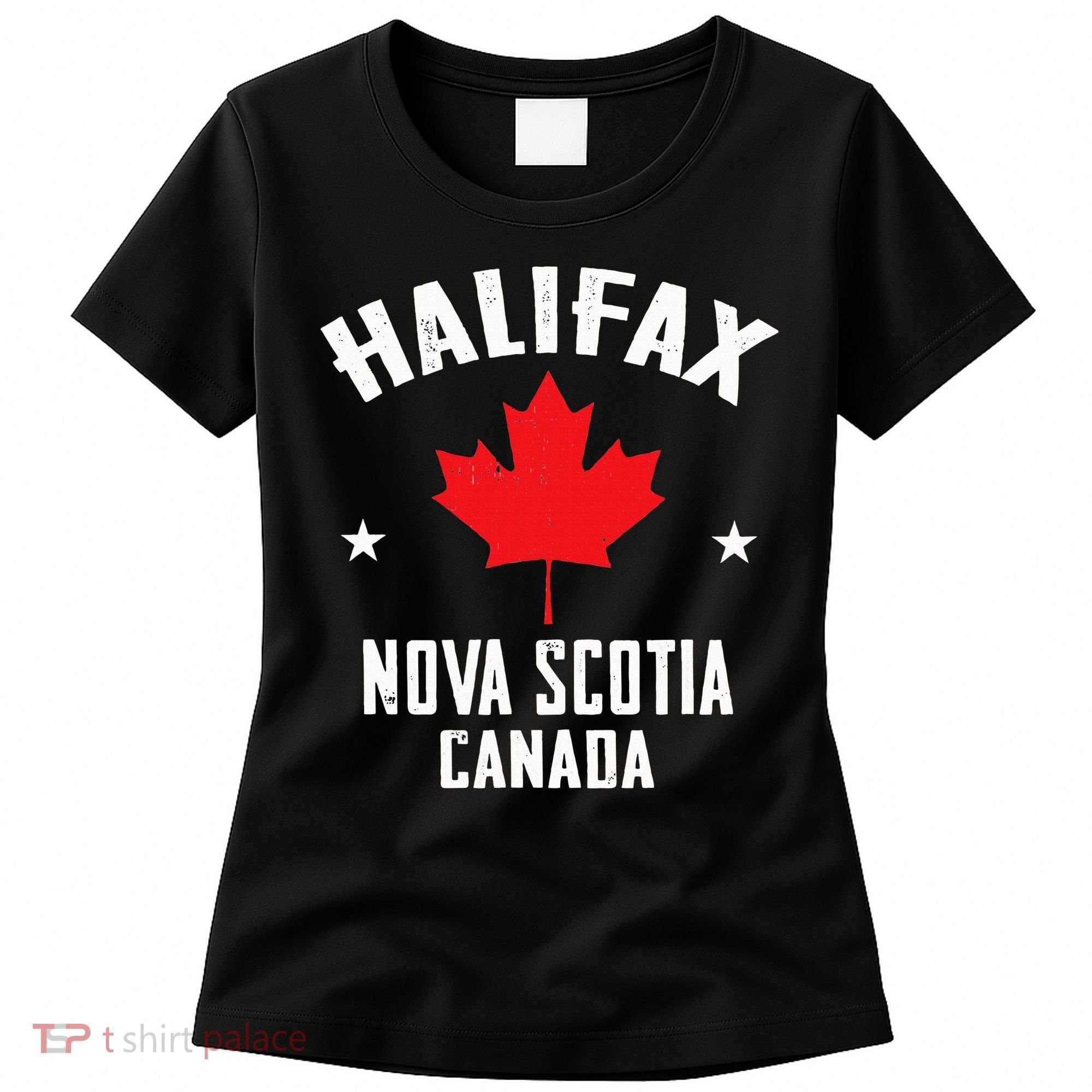retro Halifax nova scotia canada flag Women's T-Shirt