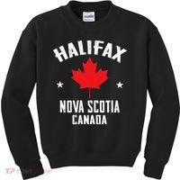retro Halifax nova scotia canada flag Kids Sweatshirt thumb 0