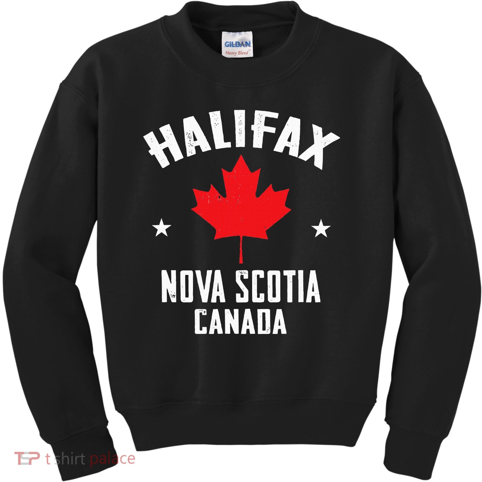 retro Halifax nova scotia canada flag Kids Sweatshirt