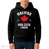 retro Halifax nova scotia canada flag Kids Hoodie thumb 4