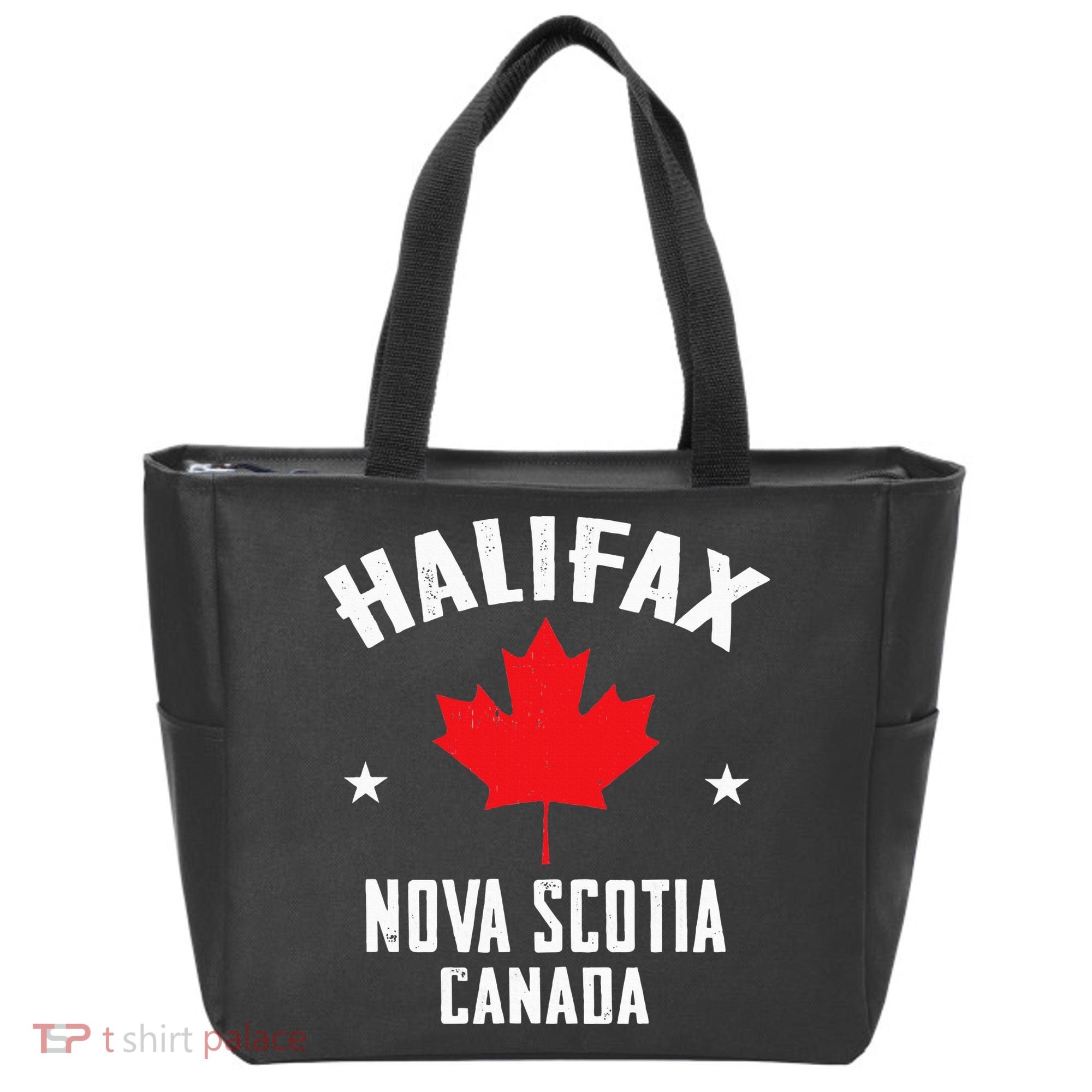 retro Halifax nova scotia canada flag Tote Bag