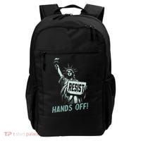 Resist Hands Off Statue Liberty Civil Rights Women Backpack thumb 0