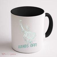 Resist Hands Off Statue Liberty Civil Rights Women Coffee Mug thumb 1