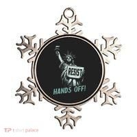 Resist Hands Off Statue Liberty Civil Rights Women Ornament thumb 0