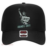 Resist Hands Off Statue Liberty Civil Rights Women Hat thumb 0