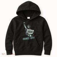 Resist Hands Off Statue Liberty Civil Rights Women Kids Hoodie thumb 0