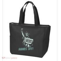 Resist Hands Off Statue Liberty Civil Rights Women Tote Bag thumb 3