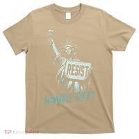 Resist Hands Off Statue Liberty Civil Rights Women T-Shirt thumb 0