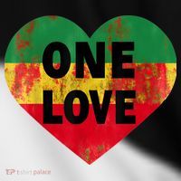 Reggae Heart One Love Rasta Reggae Music Rastafarian Jamaica Toddler Fine Jersey T-Shirt thumb 2