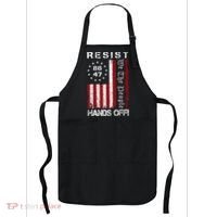 Resist Hands Off Protest 8647 86 47 Flag Protest Apron thumb 0
