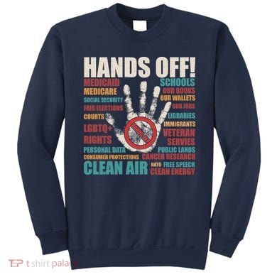 Resist Hands Off Protest Anti Trump Sweatshirt