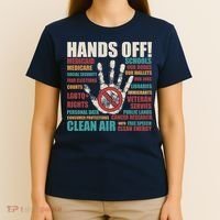 Resist Hands Off Protest Anti Trump T-Shirt thumb 4