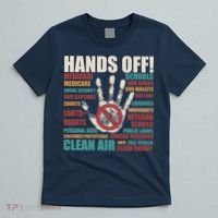 Resist Hands Off Protest Anti Trump T-Shirt thumb 5