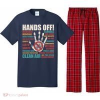 Resist Hands Off Protest Anti Trump Pajama Set thumb 0