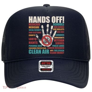 Resist Hands Off Protest Anti Trump Hat