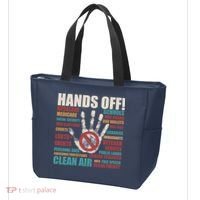 Resist Hands Off Protest Anti Trump Tote Bag thumb 3