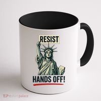 Resist Hands Off Coffee Mug thumb 1
