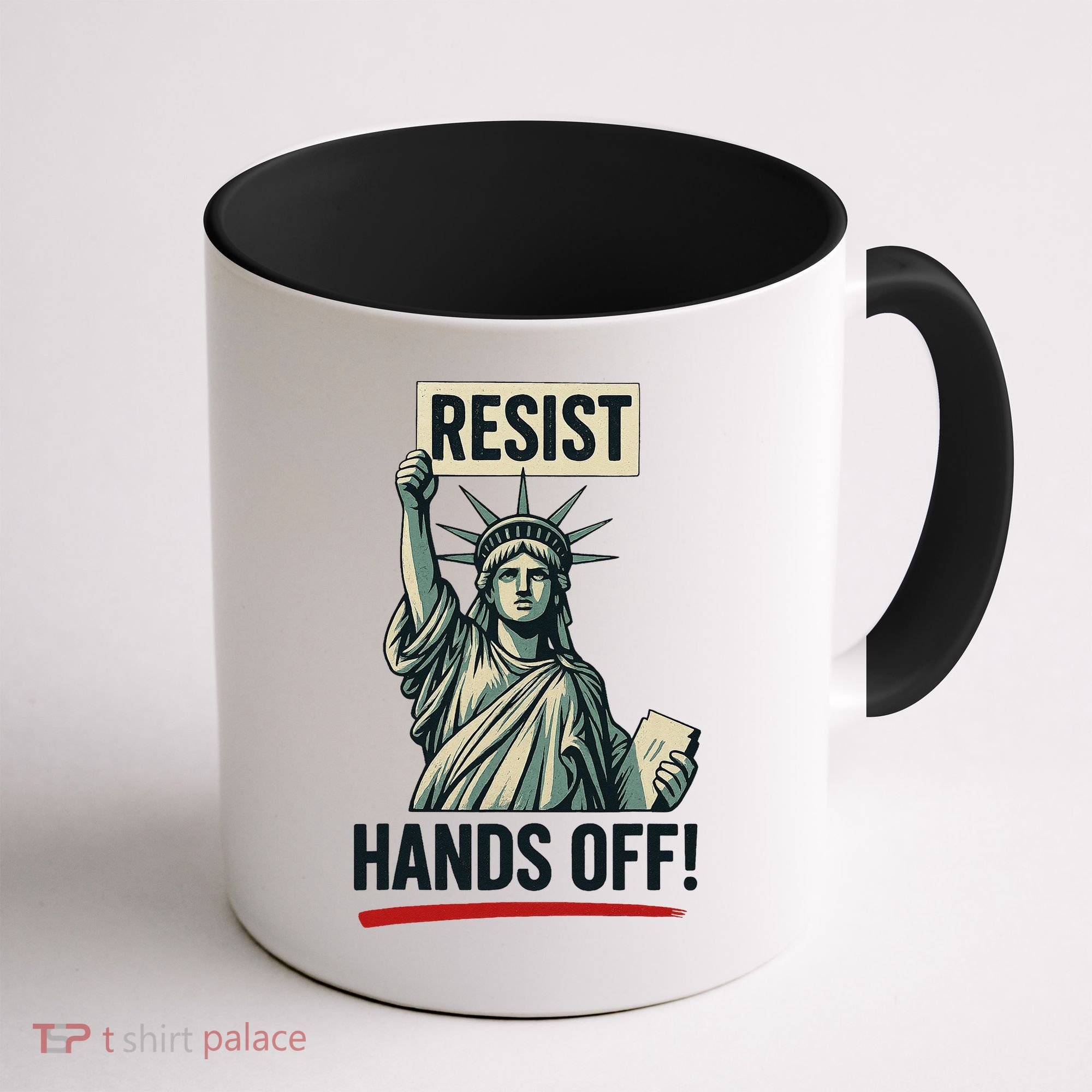 Resist Hands Off Coffee Mug