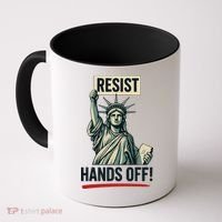 Resist Hands Off Coffee Mug thumb 0