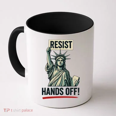 Resist Hands Off Coffee Mug