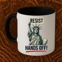 Resist Hands Off Coffee Mug thumb 2