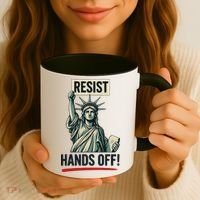 Resist Hands Off Coffee Mug thumb 3